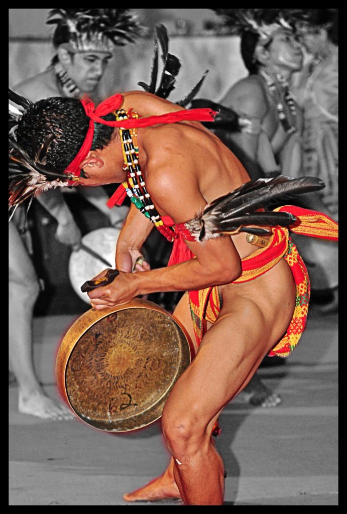 Kalinga war dance with gong Kalinga war dance with gong