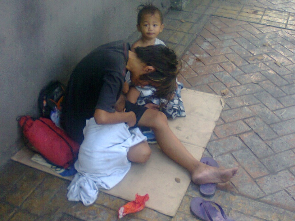 A virgin mother of Timog Avenue A virgin mother of Timog Avenue