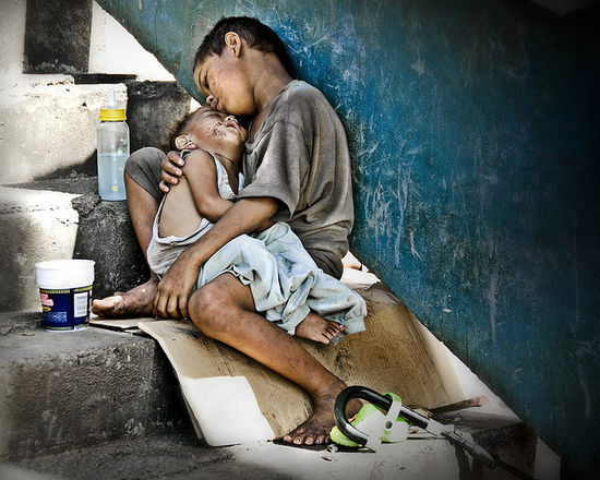 Homeless folk in Metro Manila