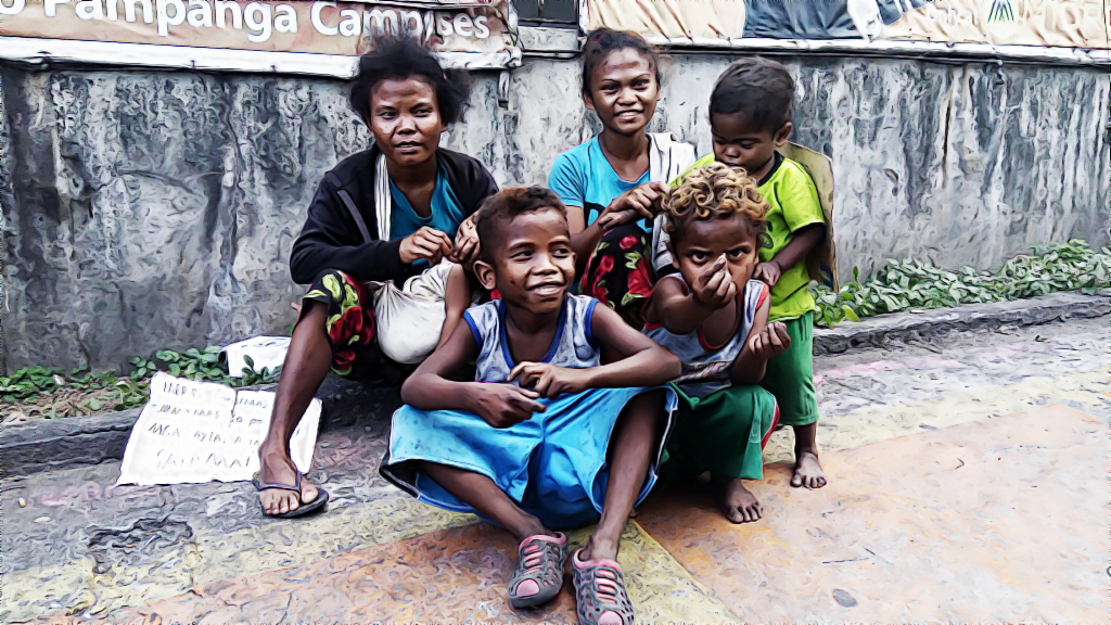 Homeless Dumagat in Metro Manila